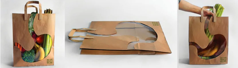 Bolsa estómago vacío de City Harvest — Sustracción — innovación