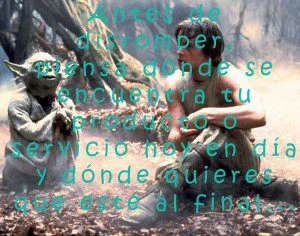 El camino del Disruptor — Piensa en Yoda el sabio y humilde maestro — InnMentor