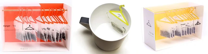 Hanger Tea — Envases innovadores