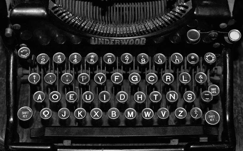 Teclado Dvorak antiguo - Fiajcion estructural - innMentor