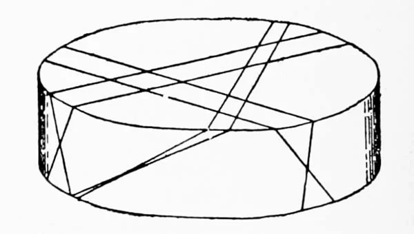 El problema del queso de Sam Loyd — corte visual tridimensional — fijaciones mentales InnMentor