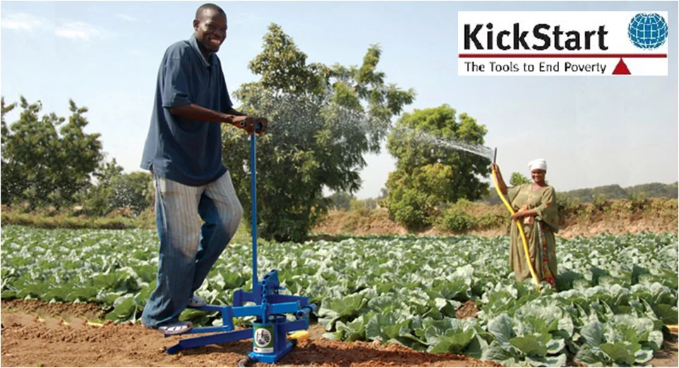 Bomba de agua KickStart — La herramienta para terminar con la pobreza